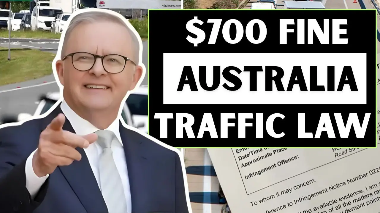 Australia Traffic Law 2025 1000 Fine 2