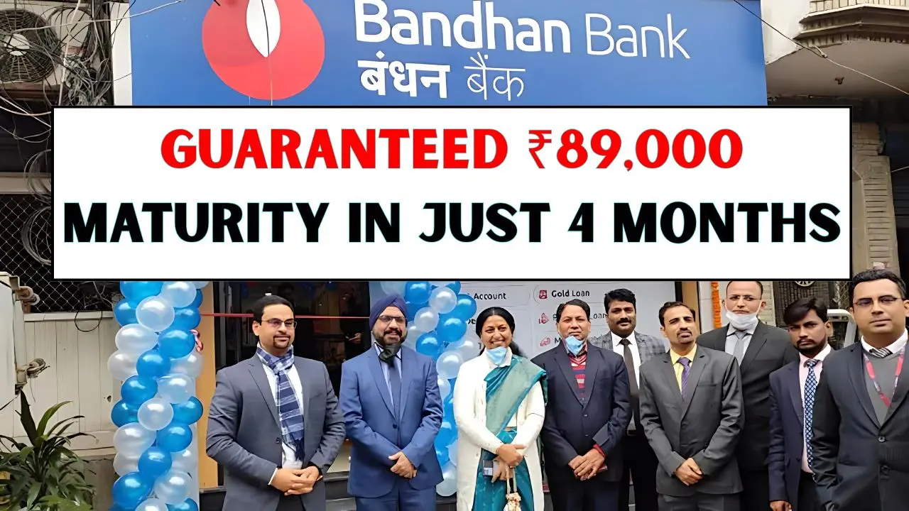 Guaranteed ₹89000 Maturity in Just 4 Months