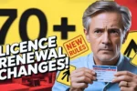 Licence Renewal Changes for Over 70s in Australia