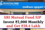 SBI Mutual Fund SIP